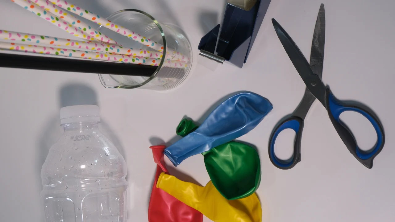Everyday supplies for hands-on science experiments